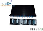 Buy cheap 1RU Rackmount 24 Channel DWDM Mux Demux Low Insertion Loss With LC / UPC Connectors from wholesalers
