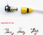 Photovoltaic Quick Plug 12M Aluminum Pole Solar Panel Cleaning Brush