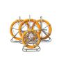 Buy cheap Metal Frame Flexible Cable Duct Rodder Plastic Layer With Rubber Wheels from wholesalers