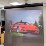High contrast Holographic Screen , holoscreen projection film 1524 x 3000mm