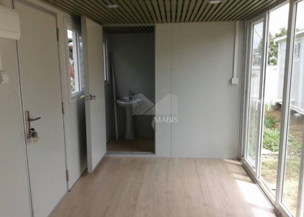 Earthquake Resistance Flat Pack Container House , Flat Pack Portable Storage
