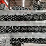 GI Pipe Steel Pre Galvanized Tube Hot Dip Galvanized Round Steel Pipe For