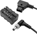 Alvin’s Cables D-tap to Double-Sided NP-F Dummy Battery Power Cable for Atomos