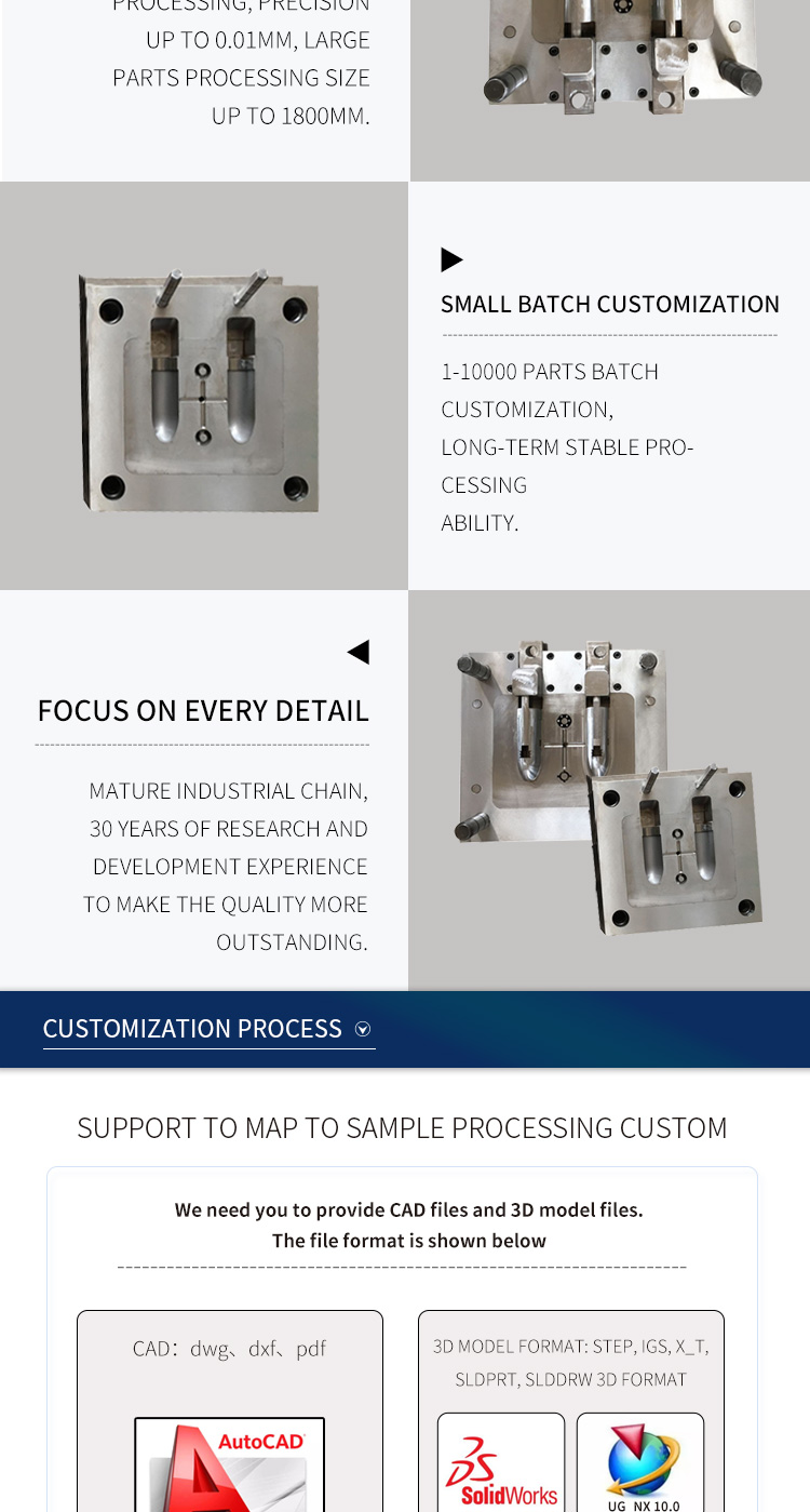 45 /50 /P20/718/2738/NAK80/S136 Mould Material Customized Plastic Bottle Blow Molding Mold for Customer's Specifications