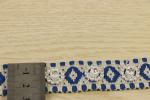 Jacquard Cotton Webbing Tape 25mm Multiusage With Rhinestone Direction