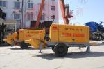 Wear Resistant Electric Concrete Pump Lift Type 120 - 230mm Concrete Slump Range