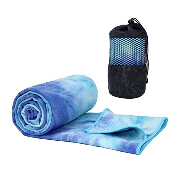 Buy cheap Tie Dye Microfiber Yoga Mat Cover Towel Yoga Towel For Hot Yoga Outdoor from wholesalers
