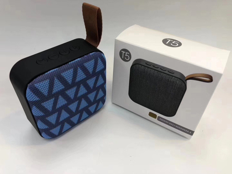 Fabric Square bluetooth speaker, Portable Music bluetooth speaker for Camping use
