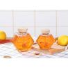 Buy cheap 220ml 380ml Hexagonal Glass Honey Jars Wooden Lid OEM ODM Service from wholesalers