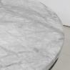 Buy cheap Round Marble Top Grey SS Steel Furniture Dining Table from wholesalers