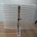 P3.91-5 Led Transparent Screen Die-casting Aluminum And Standard 1000x1000mm for