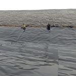 Black/Green/White/Blue 0.1mm-3mm HDPE Geomembrane Sheet Liner Perfect for Shrimp