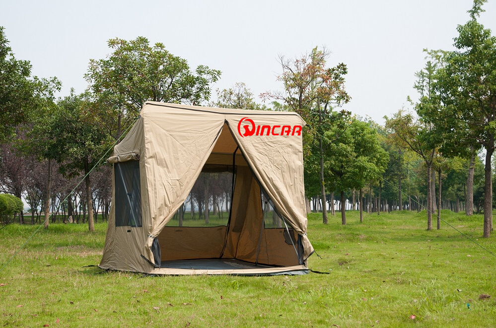 30 second pop up tent 260G waterproof ripstop Canvas from Ningbo Wincar easy to set up