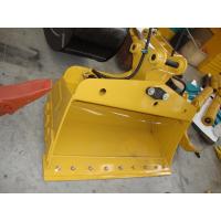 Buy cheap High Safety Excavator Tilt Bucket , Tilting Ditching Bucket Long Service product