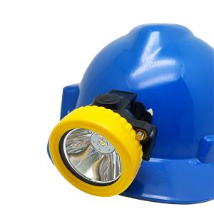 Wholesale Rechargeable Cordless LED Mining Light , 5000LUX 3.7V 2.8Ah Cordless Miners Cap Light from china suppliers