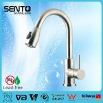 Lead free haalthy single handle pull out kitchen faucet