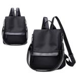 Oxford Women Tote Handbags , 12CM Tote Bag Backpack Convertible