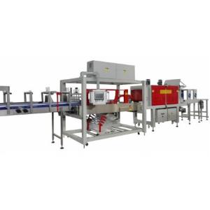 Buy cheap Professional 19KW Bottle Film Wrapping Machine , Automated Shrink Wrap Machine from wholesalers