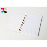 Buy cheap Kraft Hard Cover Recycled Spiral Notebook Printing / Paperback Printing Services product