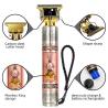 Buy cheap Metal Cordless Hair Clipper Face Shaver Usb Rechargeable Electric Hair Cut Trimmer from wholesalers
