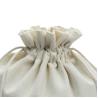 Buy cheap SGS Christmas Fabric Drawstring Gift Bags Portable 25x30cm from wholesalers