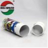 Buy cheap Cosmetic Bottle Packaging Perfect Curling White Cardboard Paper Tubes SGS-FDA from wholesalers