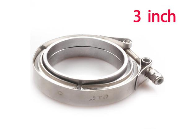 Buy cheap 3.0 Inch Galvanized SS201 Exhaust Pipe Connector Clamp from wholesalers