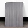 Buy cheap 201 304 0.8MM Thick 4x8 Black Color brushed stainless steel sheet metal from wholesalers