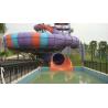 Buy cheap Fiberglass Water Park Equipment Super Bowl Water Slide with 19m Height and 2 Rider from wholesalers