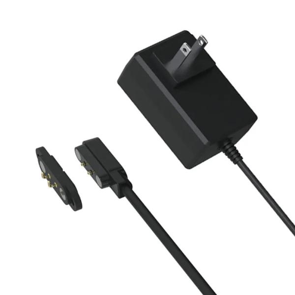 Buy cheap Fast charging 2 pin smart watch cable magnetic mating adapter charging cable smart wearable 2.8 mm male female pogo pin connector from wholesalers