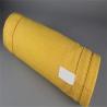 Buy cheap Polyamide P84 Industrial Dust Filter Bag Yellow Color from wholesalers