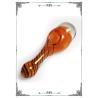 Buy cheap Heavy Inside Out Gold Fume Aqua Glass Smoking Pipe Glass Spoon Honeycomb Pipe from wholesalers
