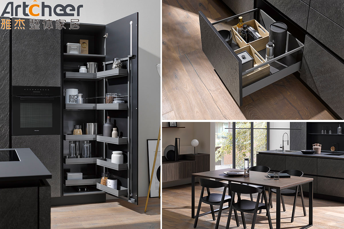 Small Design Melamine Finish Kitchen Cabinet Modern and Affordable for European Market