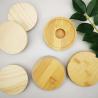 Buy cheap Silicon Circle Bamboo Jar Lid Leafproof For Glass Storage Jar Food Jar Kitchen Lids from wholesalers
