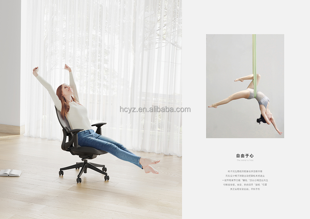 Best Ergonomic Mesh Double Back Swivel Office Chair OEM with Free Sample Shipping