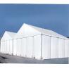 Buy cheap Large Fireproof Temporary Tent Buildings , PVC Fabric Marquee White Event Tent from wholesalers