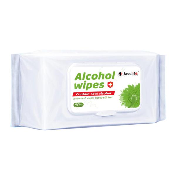 Buy cheap Professional Alcohol Surface Wipes 50 Pcs Antiseptic Cleansing Wipe from wholesalers