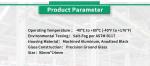 Machined Aluminum Housing Material Bulls-Eye Bubble Inclinometers for UNIVO UBIS