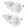 Buy cheap Outdoor Round Cob Ceiling Downlight , 2inch Waterproof Recessed LED Downlight from wholesalers
