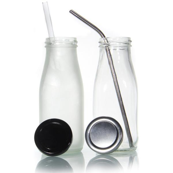 Buy cheap 250ml Empty Milk Bottle Jars Jelly Chili Hot Sauce Containers ODM from wholesalers