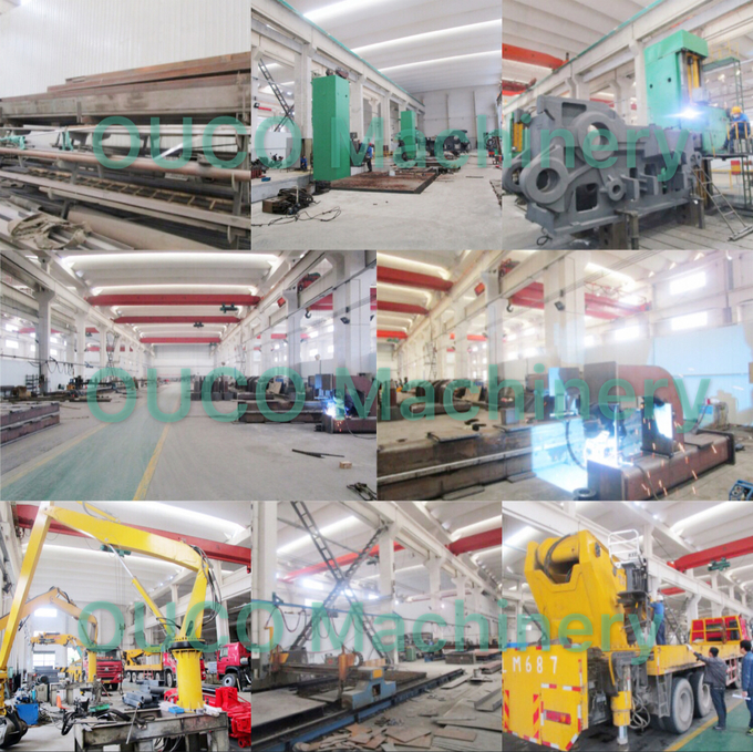 Vessel Loading Electro 0.2T Telescopic 20M Marine Cranes 4