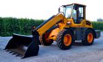 2.5ton 1.3m3 bucket telescopic boom wheel loader with max lifting height 6000mm