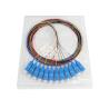 Buy cheap Good Quality SC/UPC 12 Color Cores Fiber Optic Pigtail With Colorful Cable from wholesalers