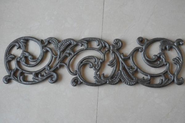 Buy cheap Stair Railings Balcony Cast Iron Rosette Decorative Iron Panels Eco Friendly from wholesalers