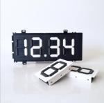 75mm Digit Height Gas Price Sign Numbers Manual Flip Price Display Board