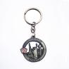 Buy cheap 3D Antique Silver Metal Key Chains Zinc Alloy Las Vagas Souvenir Keyring from wholesalers