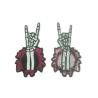 Buy cheap Heat Cut Border Sew On Embroidered Patches , Eco Friendly Embroidered Badge Patch from wholesalers
