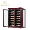 Buy cheap Luxury LED Lights Dual Zone Double Door Cigar Humidor Cabinet from wholesalers