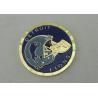 Buy cheap Customized Logo Personalized Coins Brass Stamping , Soft Enamel Coins from wholesalers