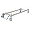 Buy cheap Central Brake System Medical Grade Casters 6 Inch Aluminum Alloy from wholesalers